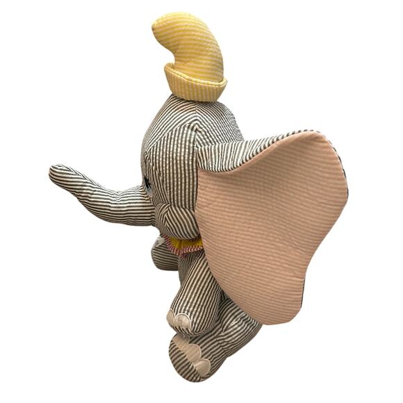 Disney Parks DUMBO Seersucker 15" Striped Collectible Plush Stuffed Animal - Picture 2 of 6